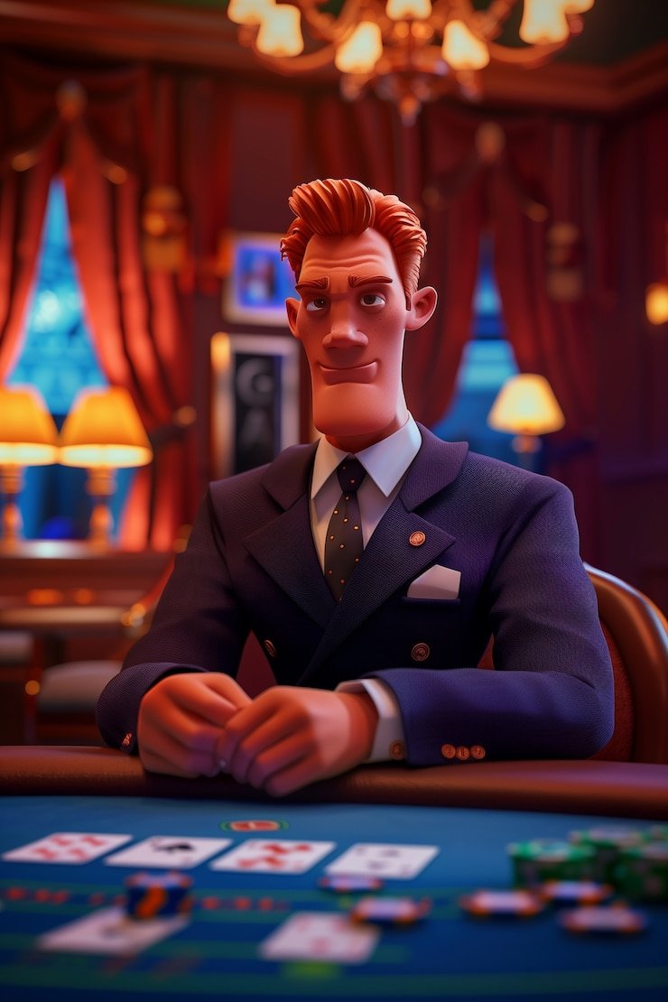 Studio live dealer Lightning Dice dengan tiga dadu dan layar hasil real-time